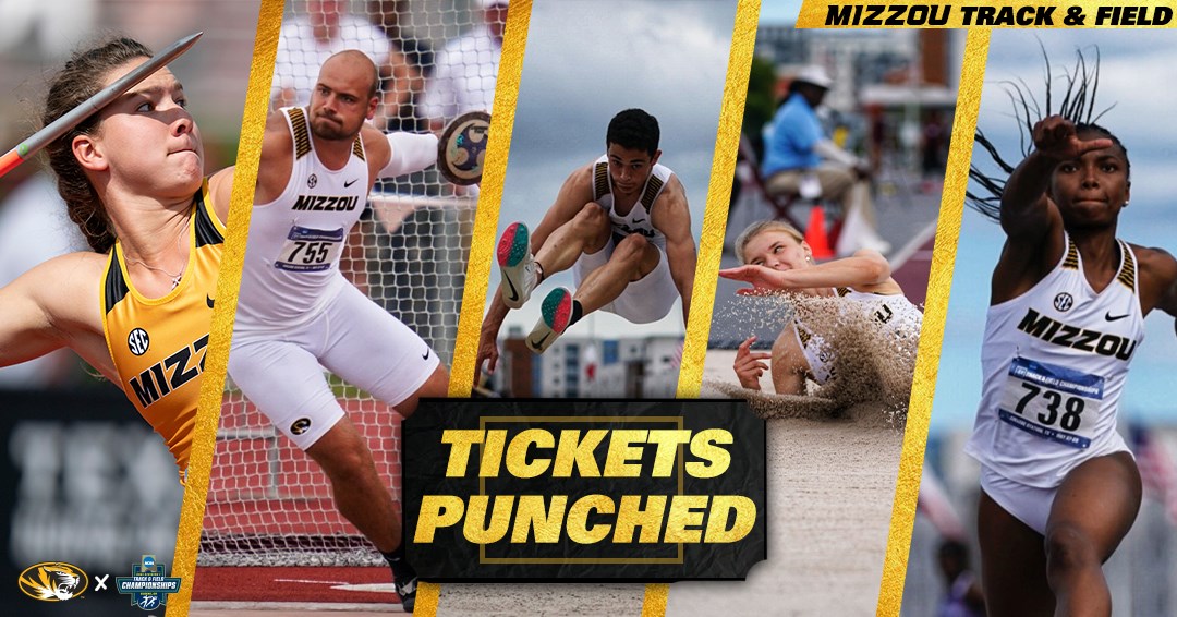 NCAA Qualifiers for Mizzou Track and Field