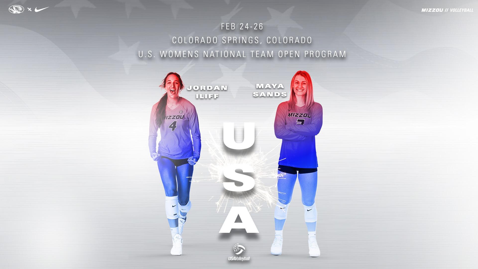 Maya Sands_Jordan Iliff_USA Volleyball_tryout 2023