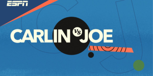 Carlin vs. Joe graphic