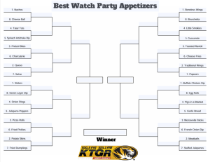 big show appetizer bracket full